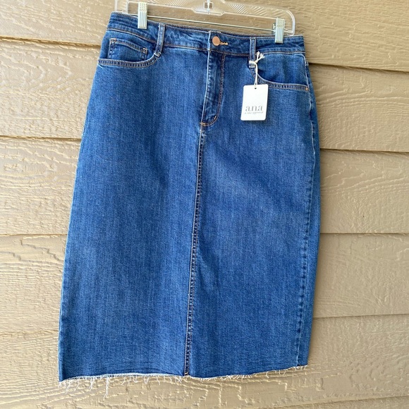 Ana a new approach Skirts Nwt Ana A New Approach Jeans Skirts Size 8 Poshmark
